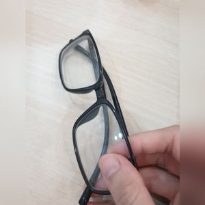 Eyes glasses black frame unisex